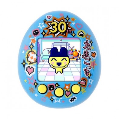 TAMAGOTCHI Mametchi 30週年 記念版機 藍色